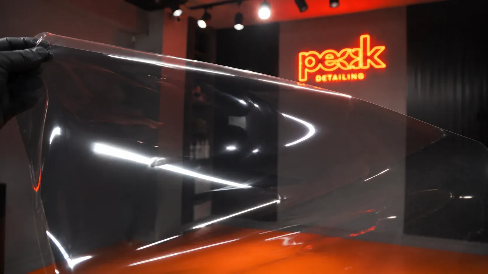 Seramik cam filmi optik netlik ve film saydamligi