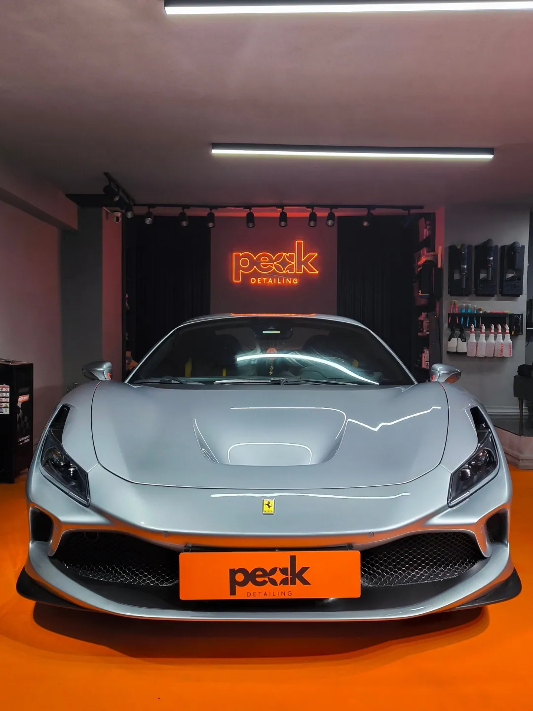 Ferrari F8 Spider — PPF Kaplama · Cam Filmi