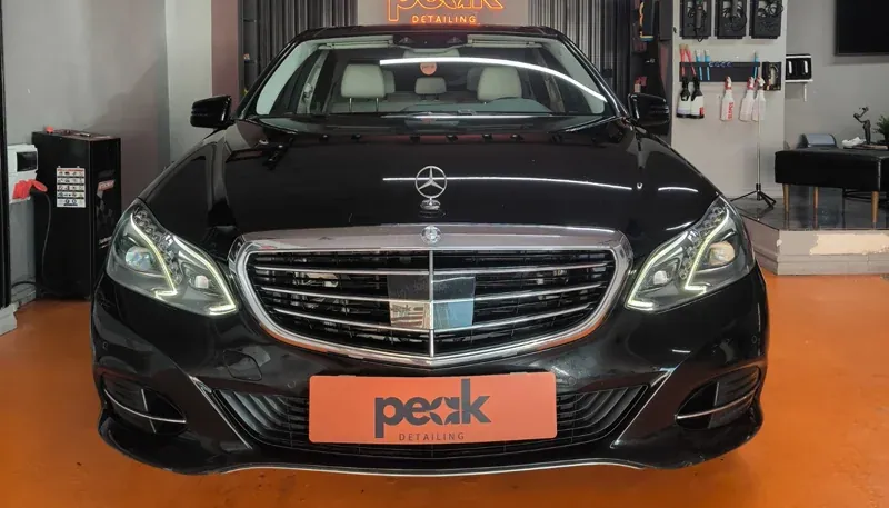 Mercedes-Benz S 500 — Detaylı İç Temizlik çalışması