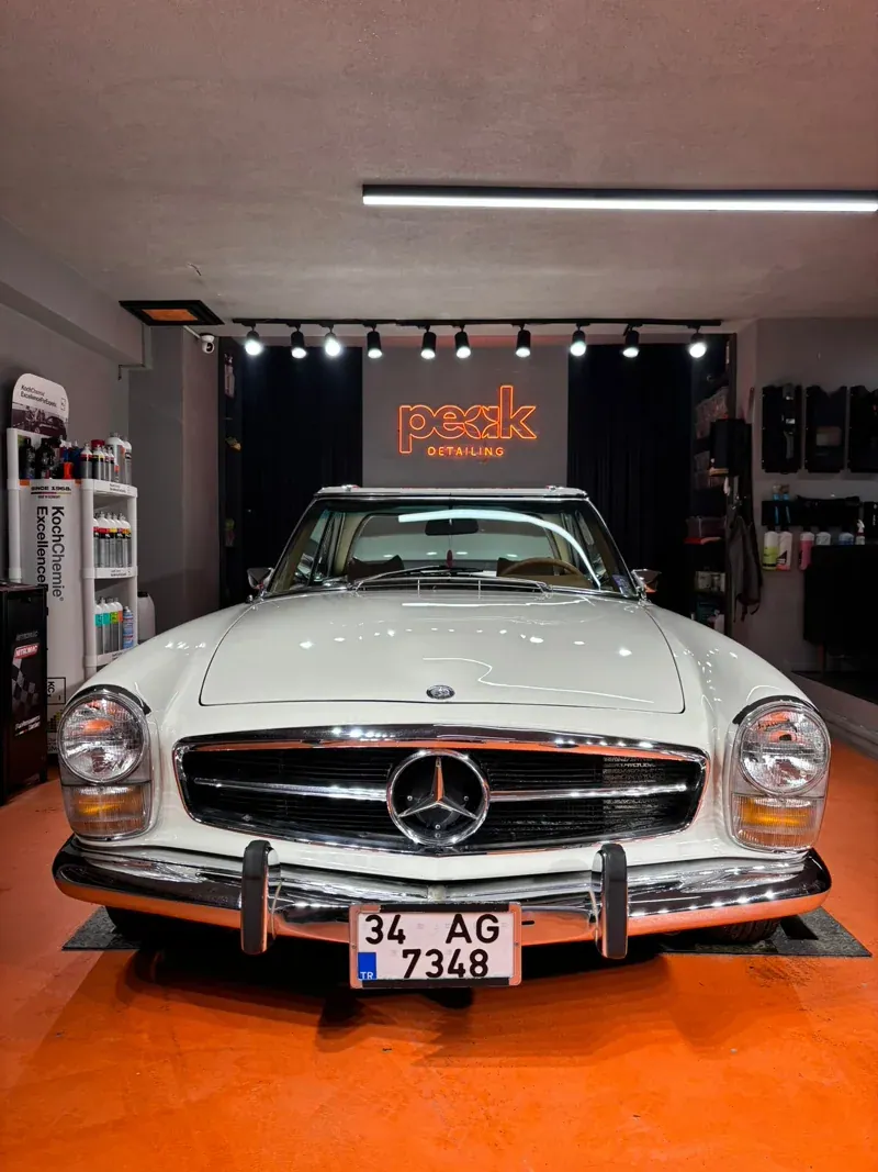 Mercedes-Benz SL 280 — Boya Düzeltme çalışması