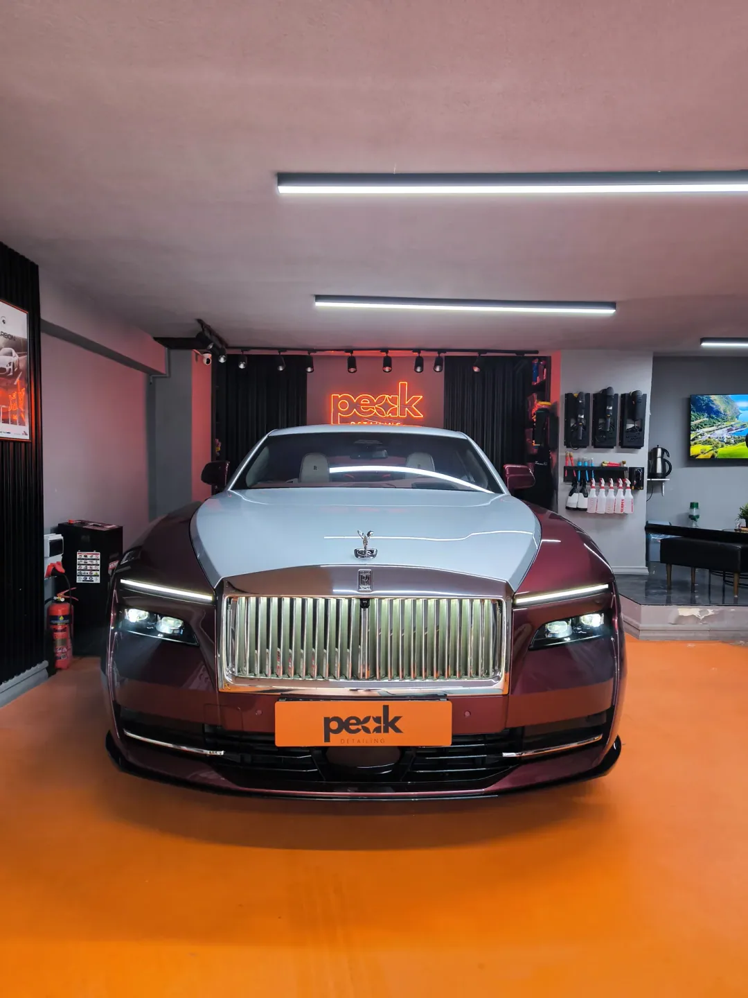 Rolls-Royce Ghost — PPF Kaplama · Cam Filmi