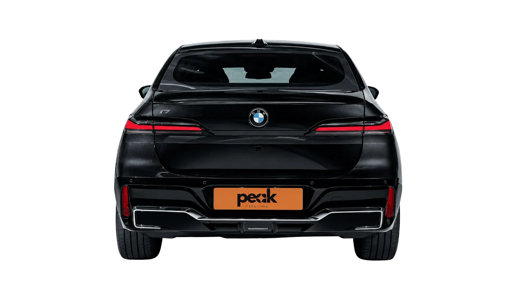 BMW i7 arka cam