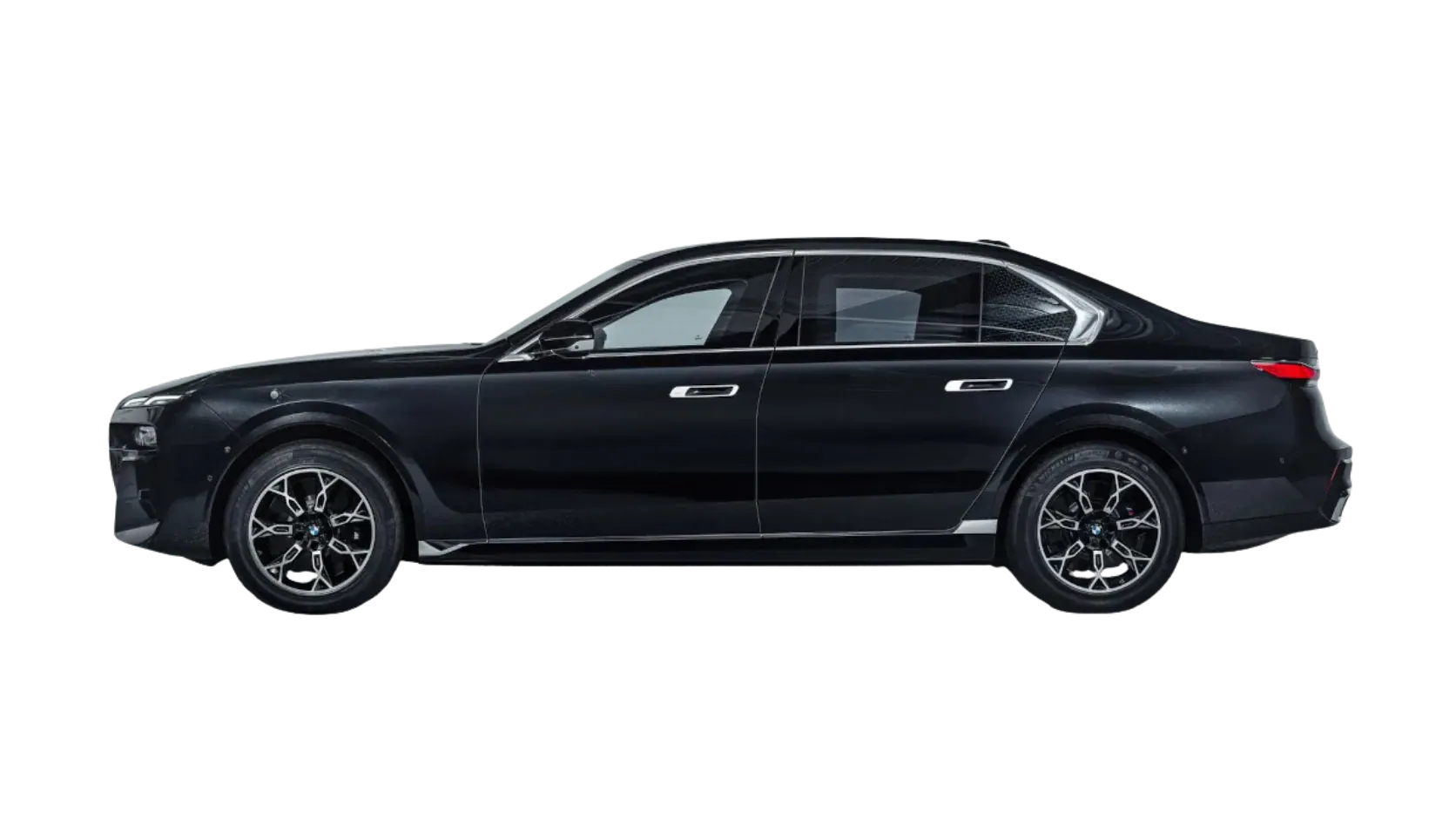 BMW i7 yan camlar